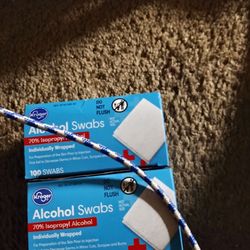 Kroger Alcohol Swabs 2 Boxes 