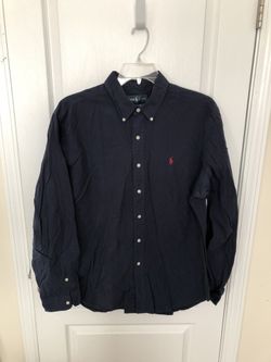 Men’s XL Polo RL button down - navy