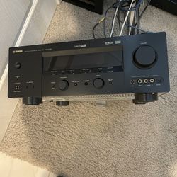Yamaha HTR5760 Receiver And Remote