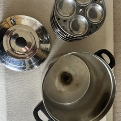 Indian Idli Set With 4 Plates