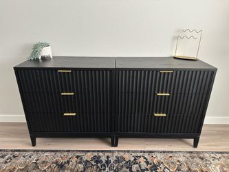 Nathan James 3 drawer dresser - Set of 2