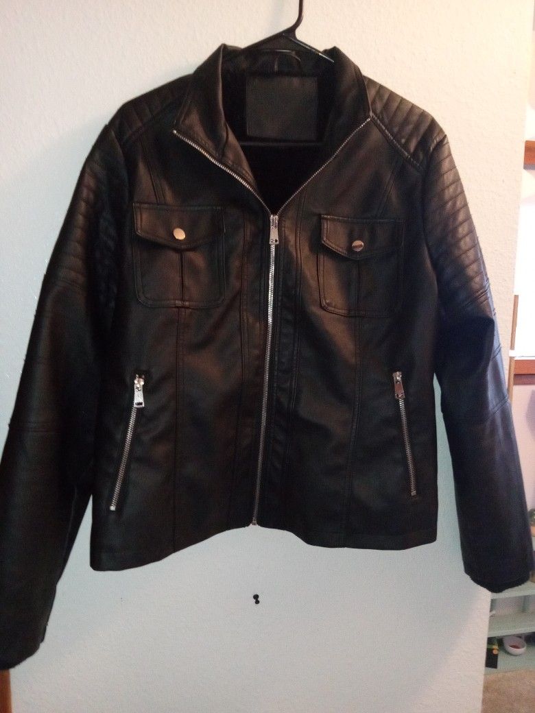 Leather Jacket New