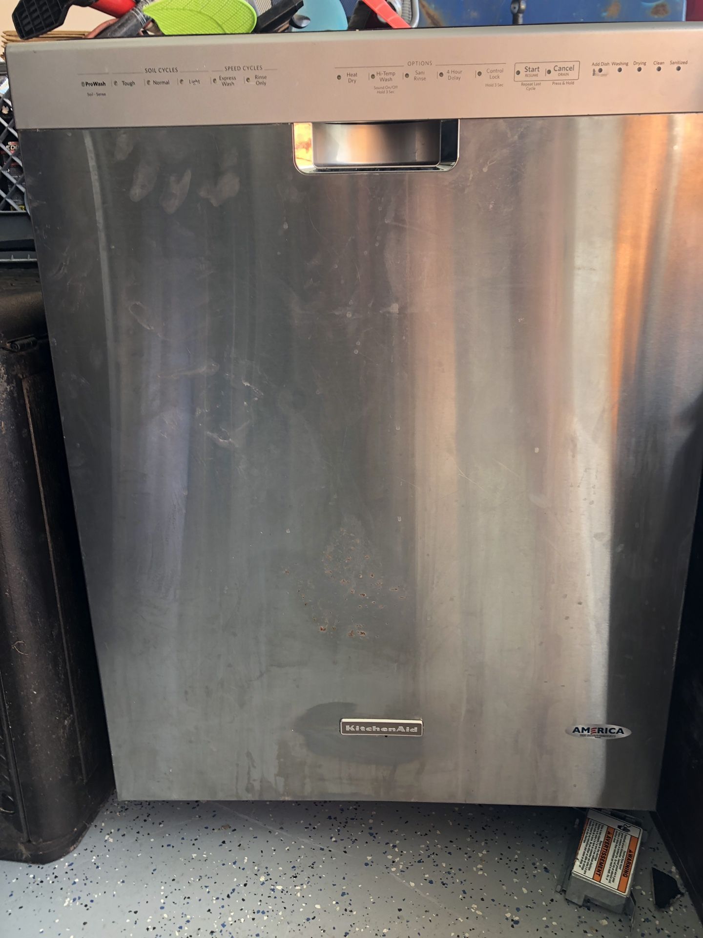 Stainless Steel Kitchen Aid Dishwasher