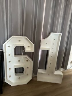 Marquee numbers