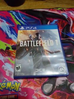 Battlefield 1 ps4