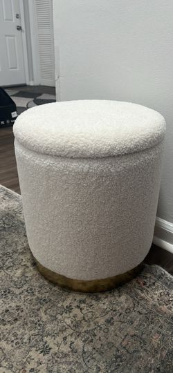 Ottoman with storage new