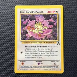 Pokemon - Team Rocket's Meowth #18 - WoTC Promo