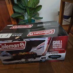 Coleman 3 burner road trip portable grill