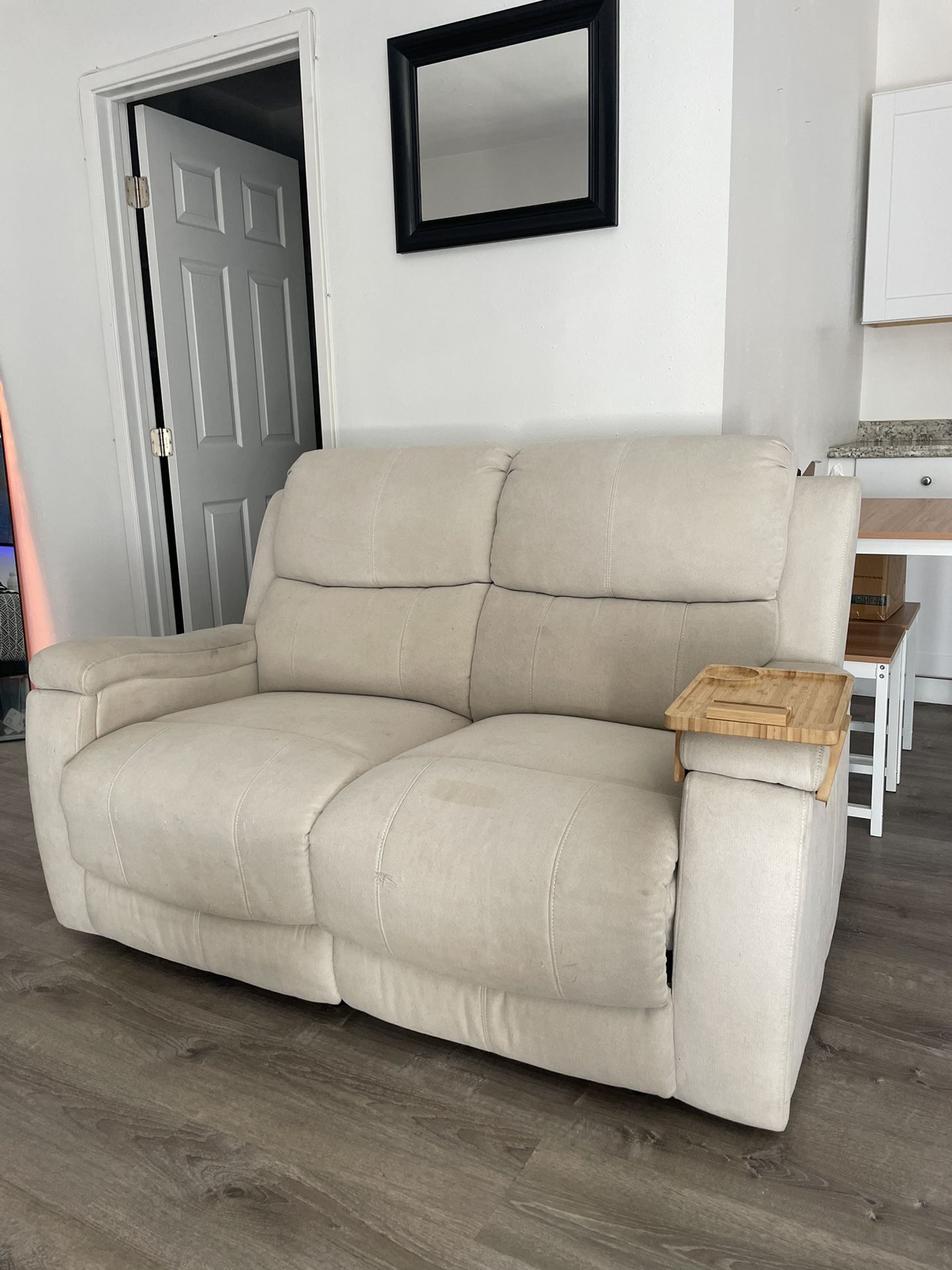 FREE Recliner Sofa (with Cup Holders)
