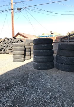 Used tires $15 and up