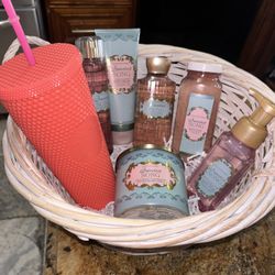 Bath & Body Works Sweetest Song/Starbucks Tumbler Basket 
