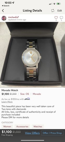 Movado Watch
