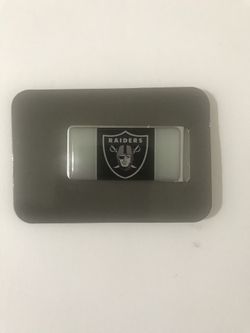New Raiders Money Clip