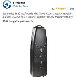 Samsonite Golf Travel Bag Hard Shell