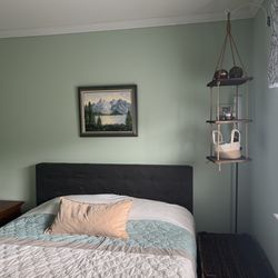 Queen size bed and Head board