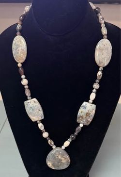 Real Stone Necklace just $8