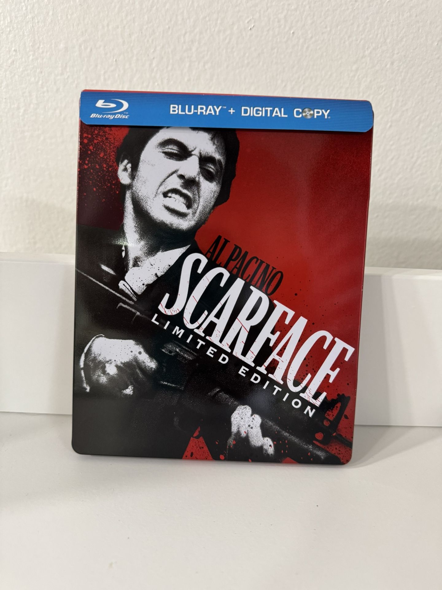 Scarface (Blu-ray,SteelBook Limited Edition) *New & Sealed* (no cards)