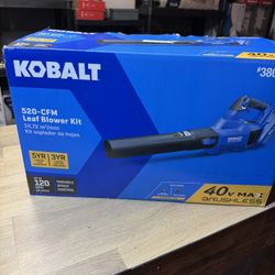 🍃 Brand New Kobalt 40V Max Leaf Blower Kit – 520 CFM! 🍃
