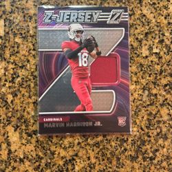 Marvin Harrison Jr 2 Card Lot 