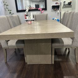 Ashley Table (8 Chairs ) 