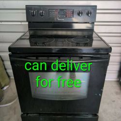 Samsung 30" In W Glass-Top Electric Range