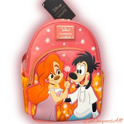 Loungefly Disney A Goofy Movie Max & Roxanne Mini Backpack