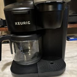 Keurig K-Duo Essentials Single Serve K-Cup Pod & Carafe Coffee Maker, Black