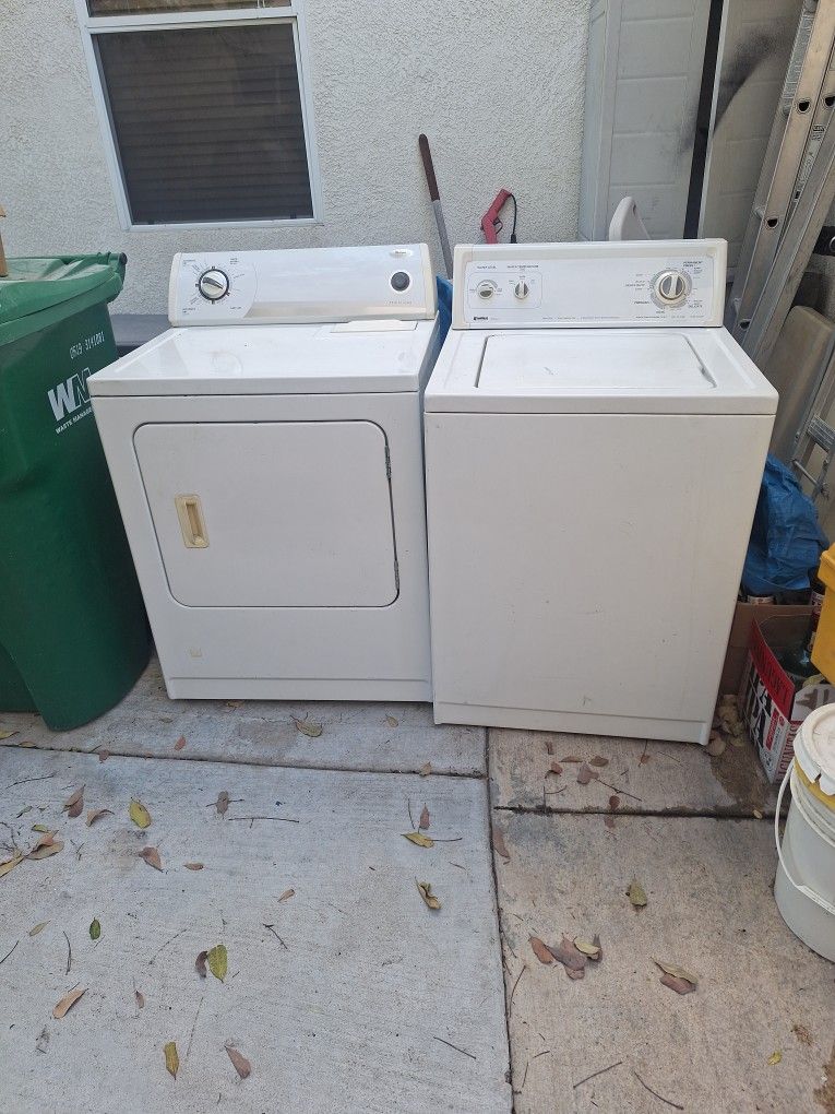 Kenmore Washer And Whirlpool Dryer Both In Good Working Condition