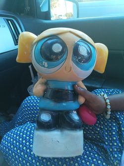 Powerpuff piggy bank