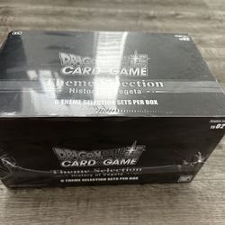 Dragon ball Z card game theme selection history of vegeta sealed case