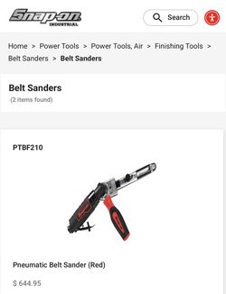 Snap On Belt Sander