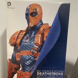 DC COMICS ICONS DEATHSTROKE NUMBERED LIMITED EDITION