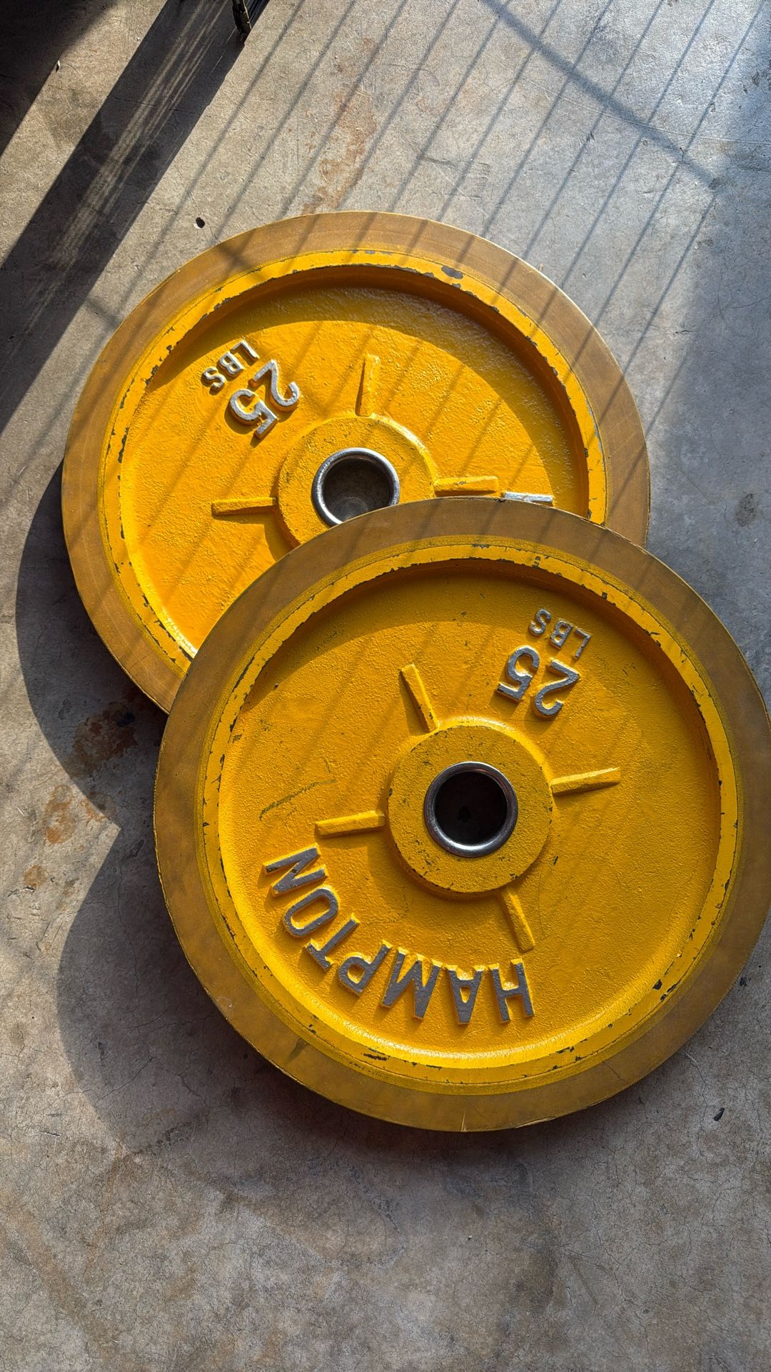 25 LB Weight Plates