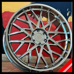 Brand New 26" ECL12 6x139.7 Chrome Wheels