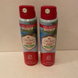 Old Spice Aluminum Free Deodorant Dry Spray Size XL