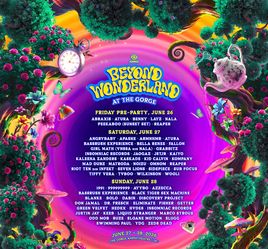 2 day GA for Beyond Wonderland