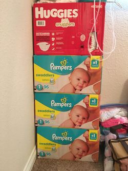 New huggies & pampers brand