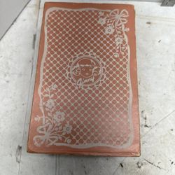 Vintage 1950's Ginny White Metal Doll Trunk ~ Clothing Case With doll clothes#S1