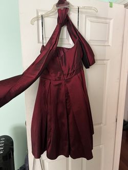 Burgandy Dress