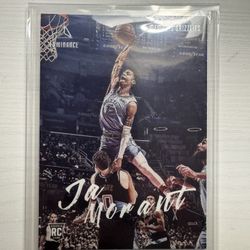 Ja Morant Chronicles Luminance Rookie Card