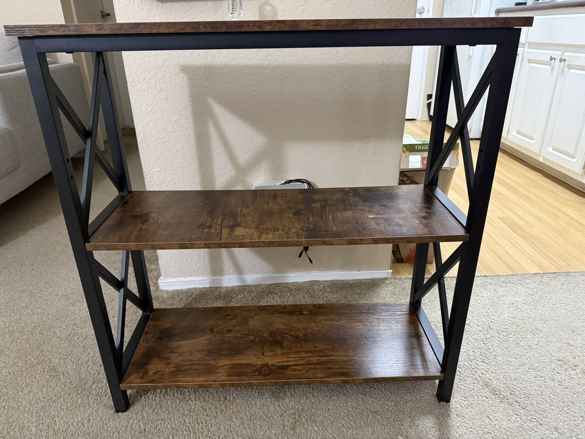 Console Table With Metal Legs