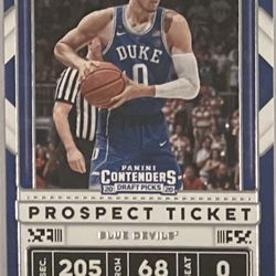 2020 Panini Contenders Draft Picks JAYSON TATUM Prospect Ticket Variation #8