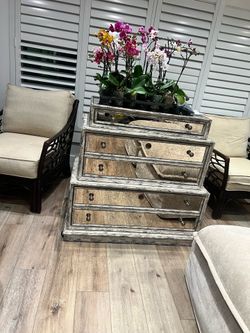 Hooker furniture chest mirrored