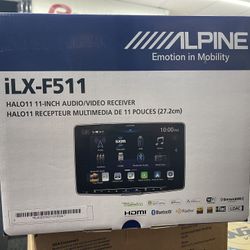 Alpine Ilx-511 Wireless Apple CarPlay 11 inch touchscreen stereo system