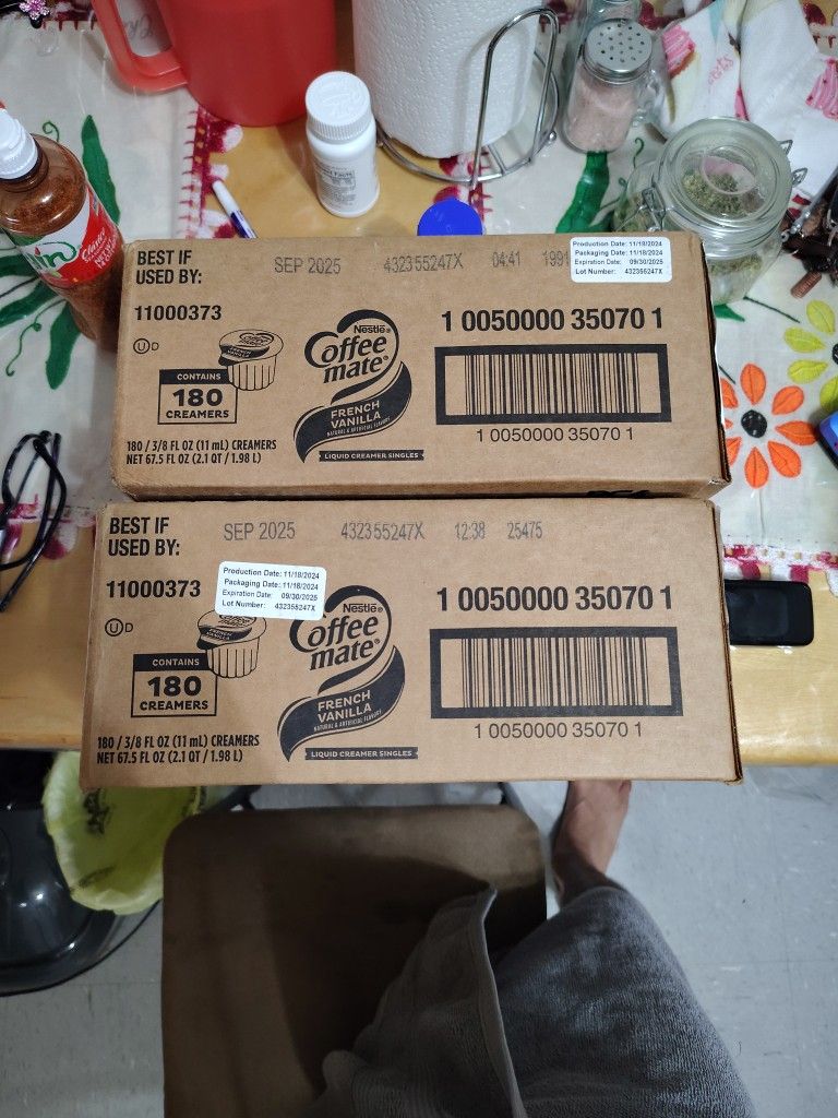 Coffee-Mate French Vanilla 180 Creamers
