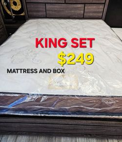 New  !! QUEEN SET $189 !! ** MATTRESS AND BOX SPRING