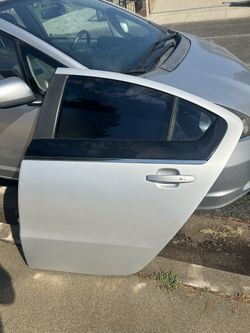 2011-2015 Chevy Volt Gray Left Rear Passenger Door, Complete