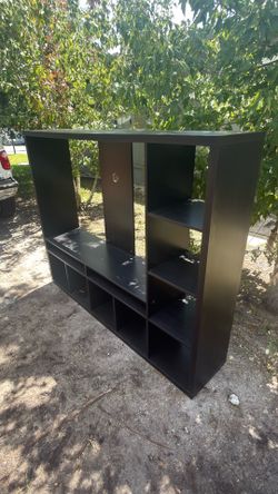 IKEA Lappland TV Storage Unit and Kallax Shelf