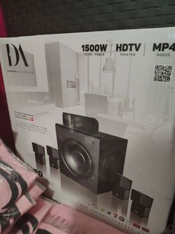Danon Acoustics 5.1 Home Theater Speaker System
