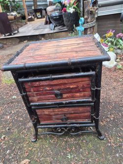 Unique Nightstand , or side table